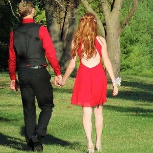 Homecoming open backed dress- Make an offer!!